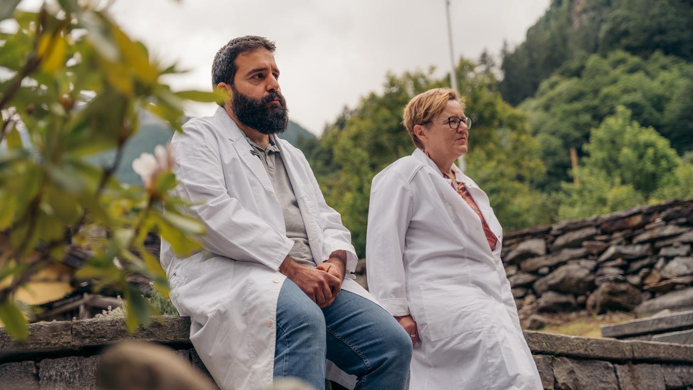 Cristina Ferrini e Manuelo Truglio, produttori della bevanda Verzaschella che ricicla il siero di latte, scarto nella produzione del formaggio e problema delle alte valli