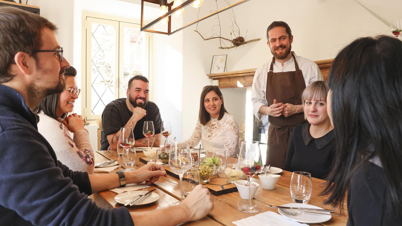 cena condivisa con chef Trevor Appignani