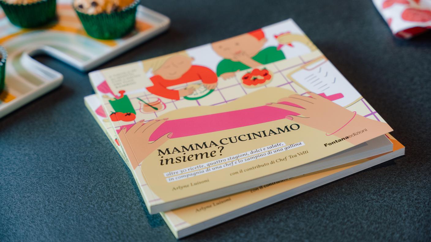 Libro di ricette "Mamma cuciniamo insieme?"