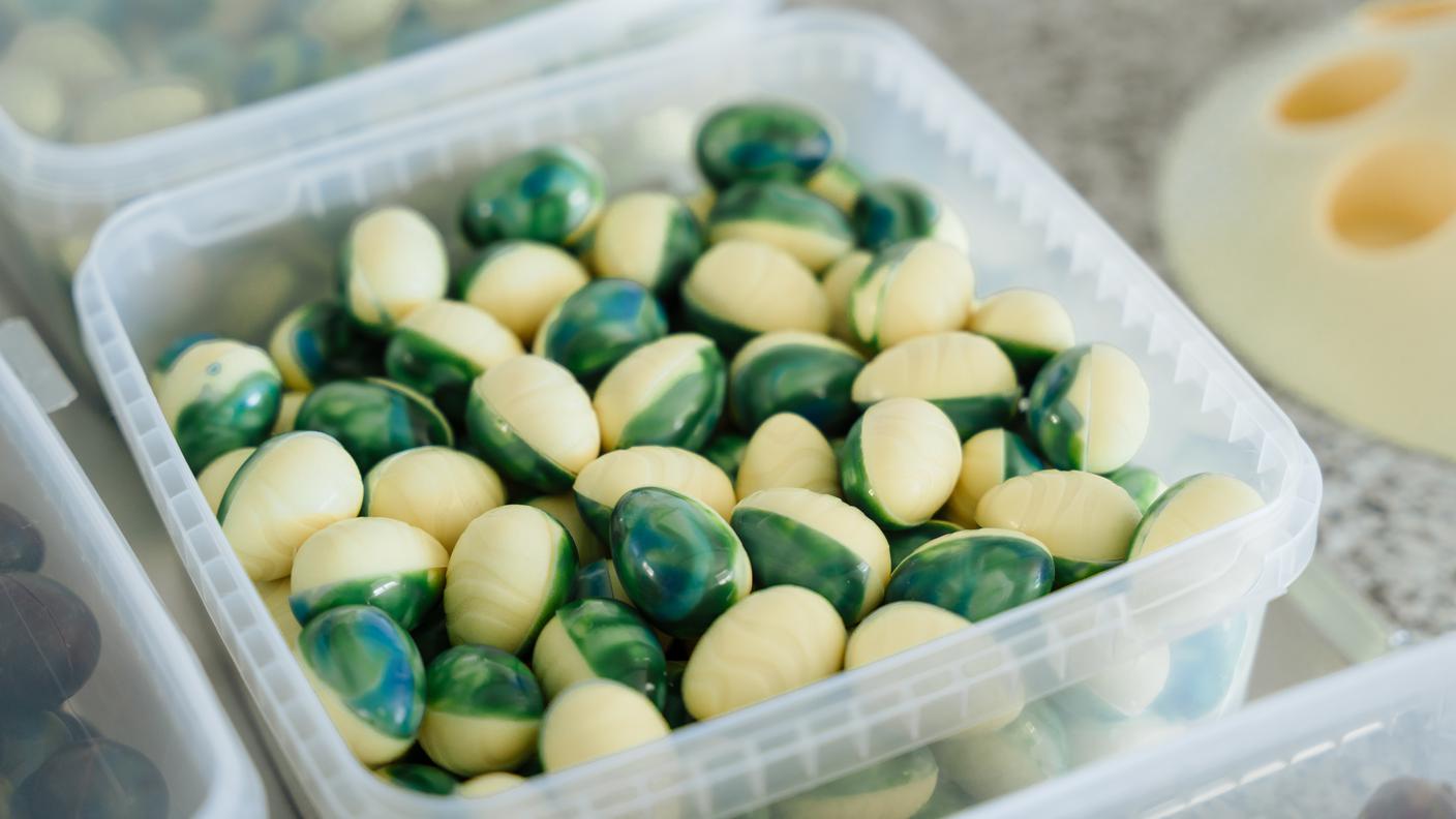 Ovetti cioccolato, cioccolatini locali, sulì, Ursula Schenk