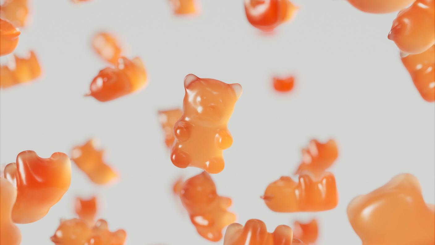 caramelle gommose, orsetti, vitamine, integratori bambini
