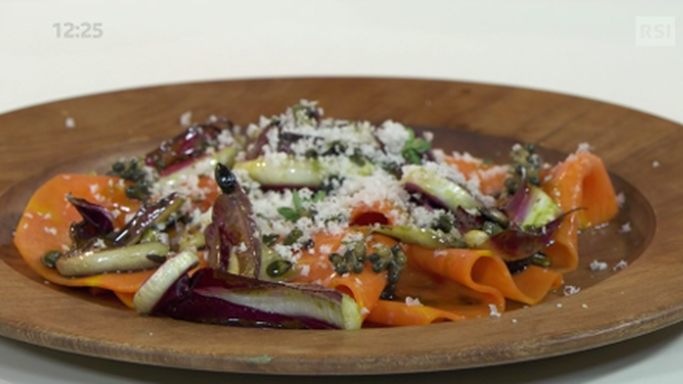 Carpaccio di zucca marinata