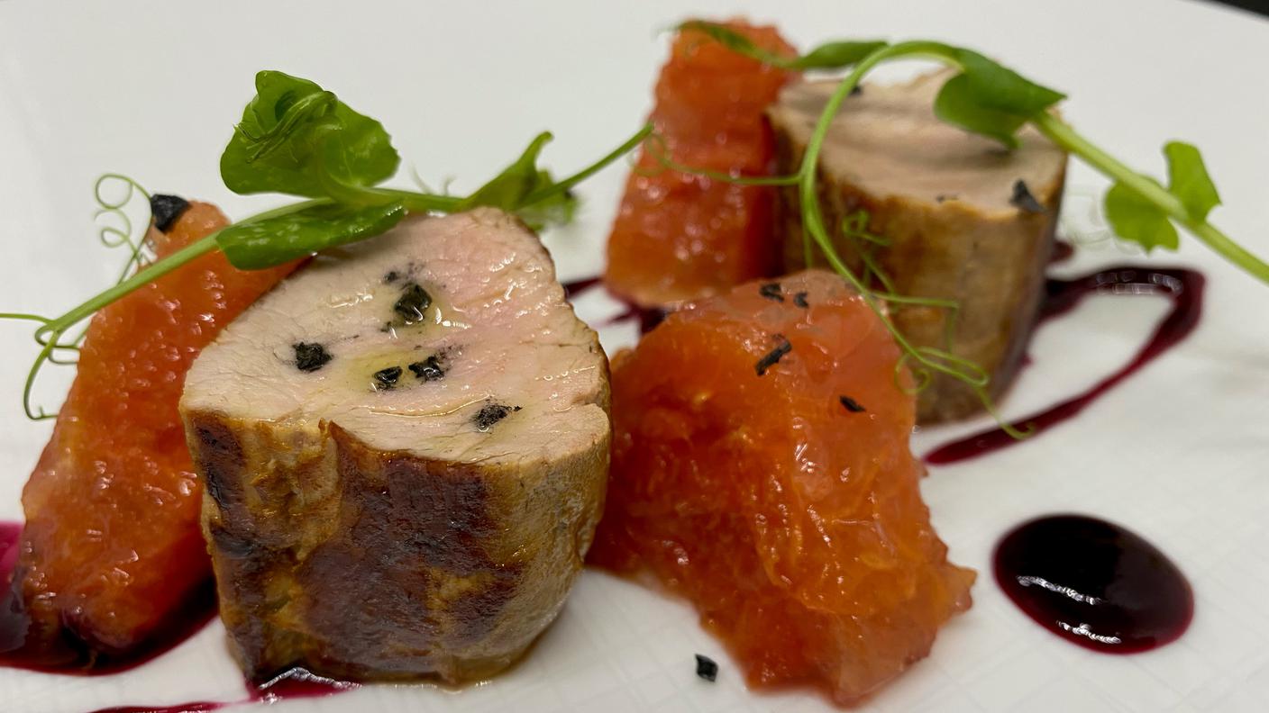 Filetto di maiale marinato