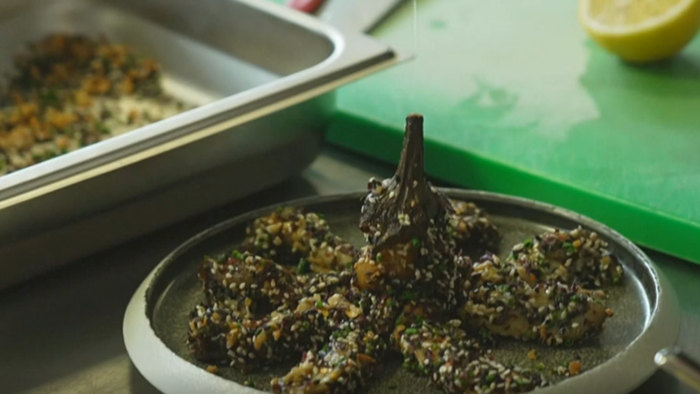 La melanzana-polpo di Sea Flavors