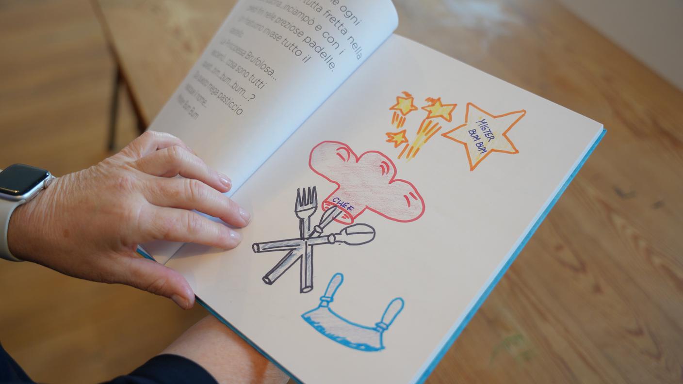 La protagonista dei libri di Paola Fischer è un “Principessa Brufolosa”, imperfetta e ironica, che impara il rispetto, la generosità, il valore delle cose e delle persone. Nel suo castello c'è anche lo chef stellato Mister Bum Bum, che oggi si trova nelle etichette dei leccalecca al miele del Laboratorio dei sogni.