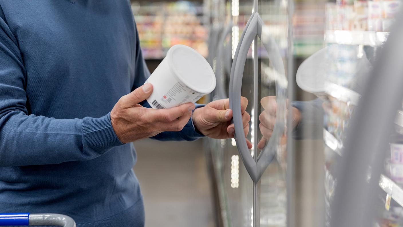 supermercato etichetta