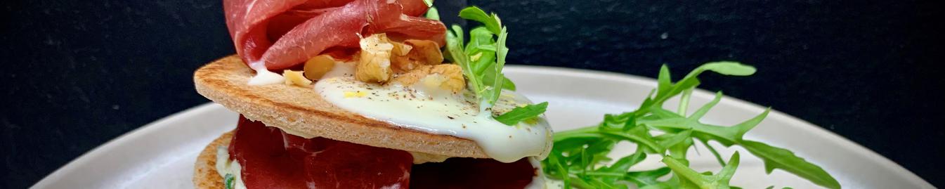 Millefoglie di bresaola e rucola