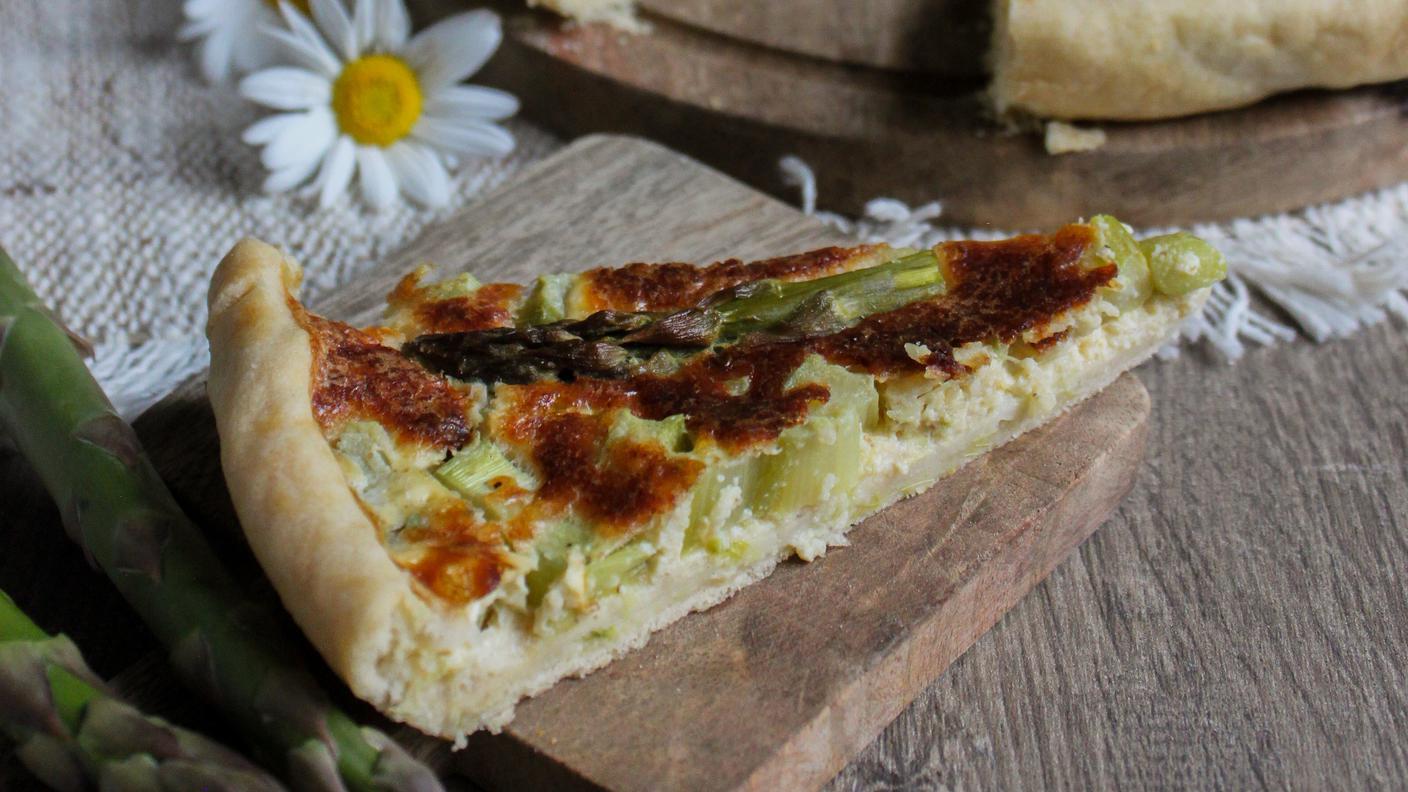 Torta di asparagi