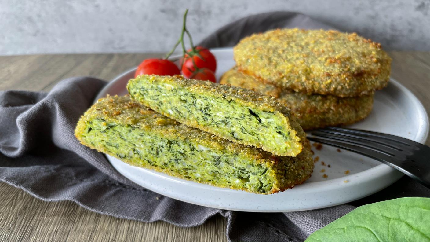 cotolette pollo e spinaci