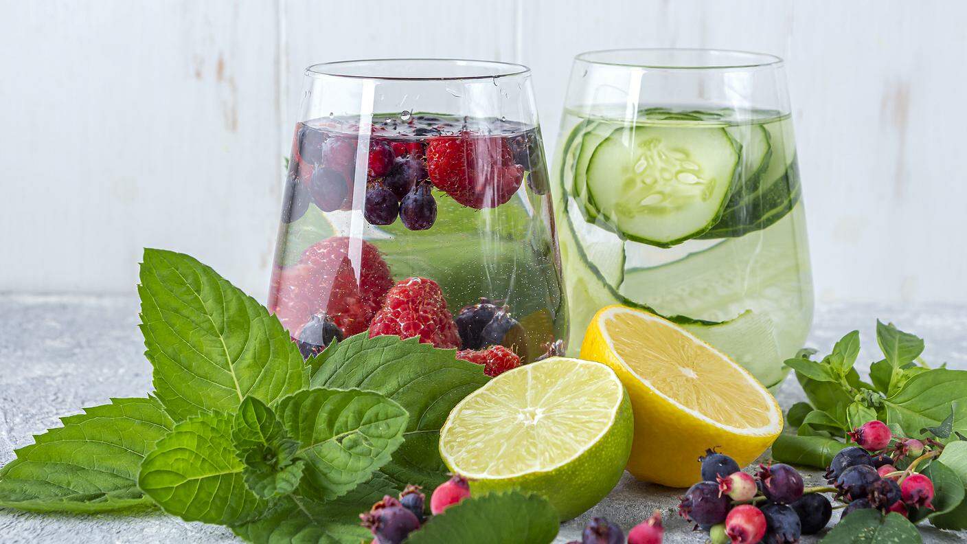 Bevande Detox, frutta fresca