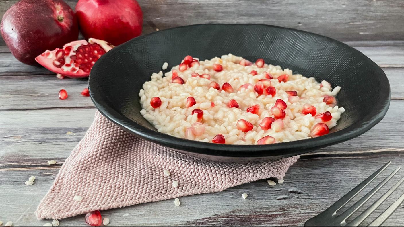 risotto alla melagrana