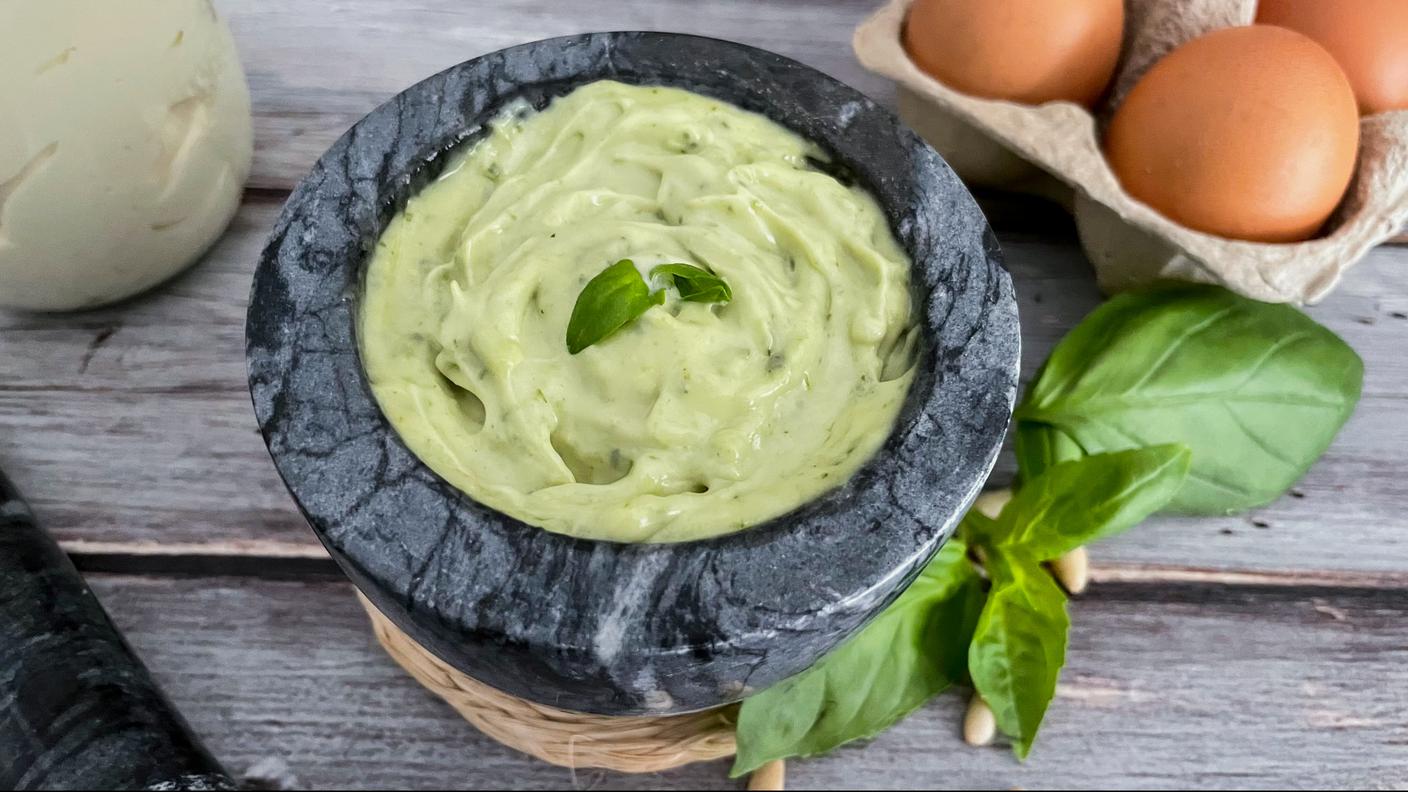 maionese al basilico