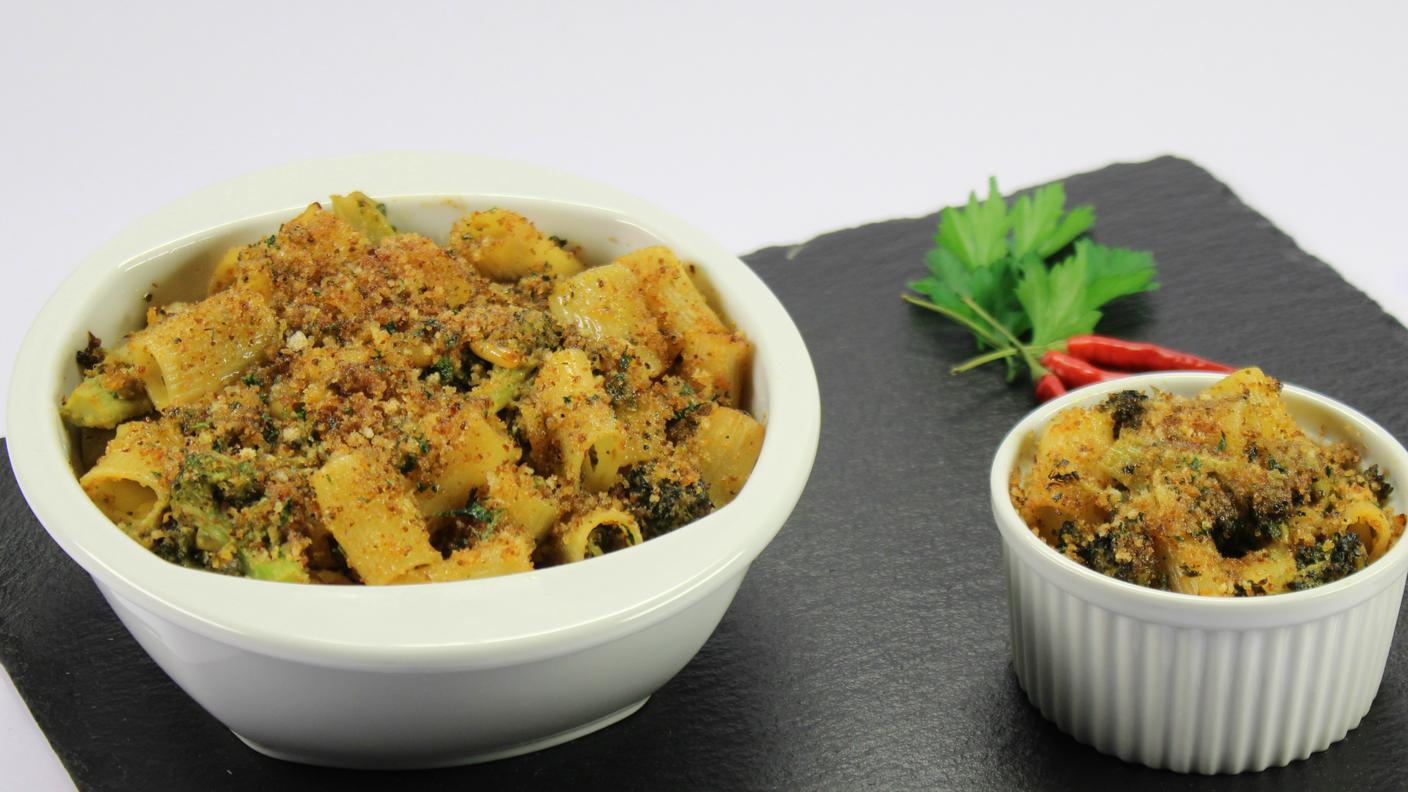 Pasta e broccoli "arriminata"