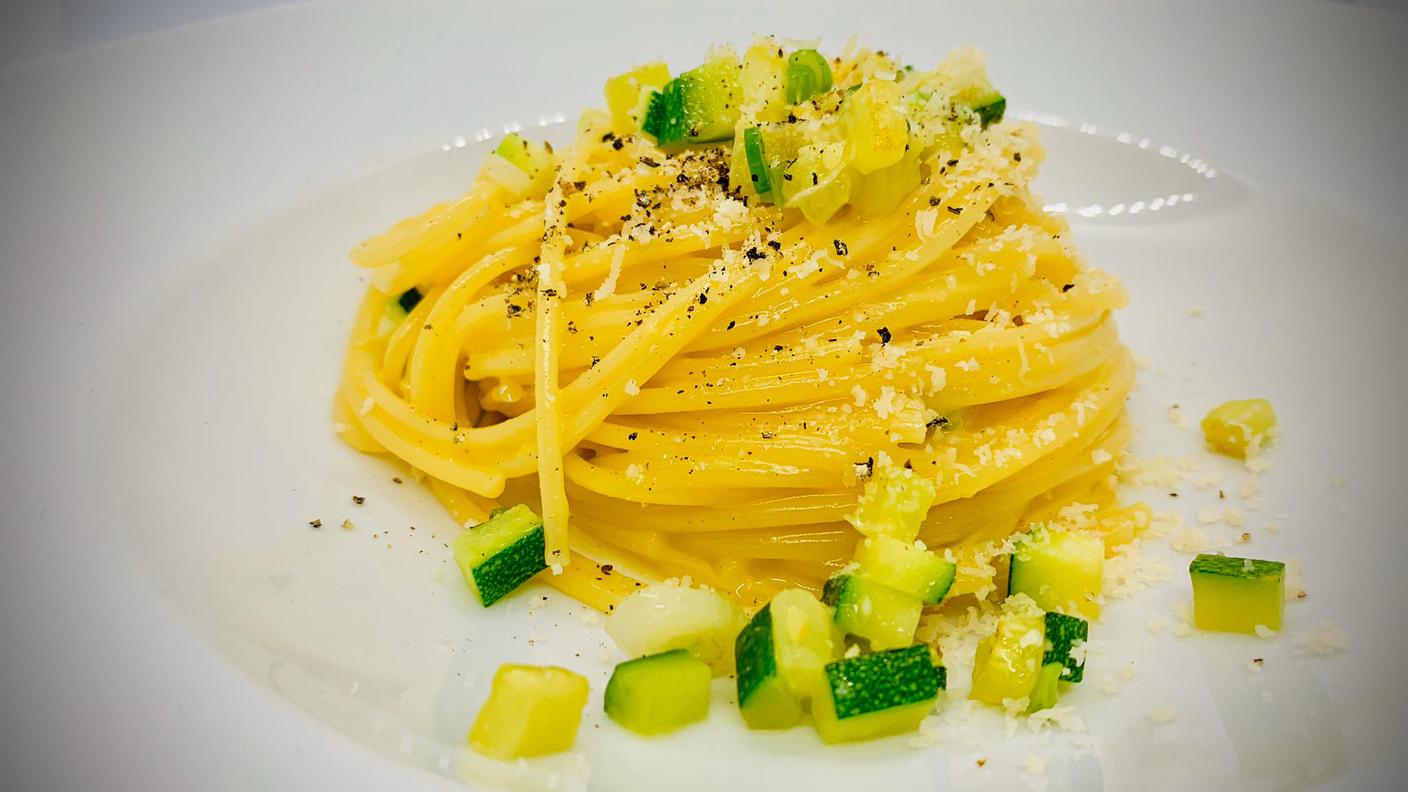 Carbonara di zucchine