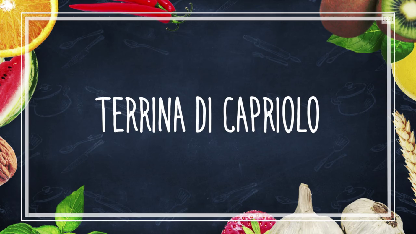 Ricetta breve - Terrina di capriolo alle mele cotogne candite con prugne al balsamico