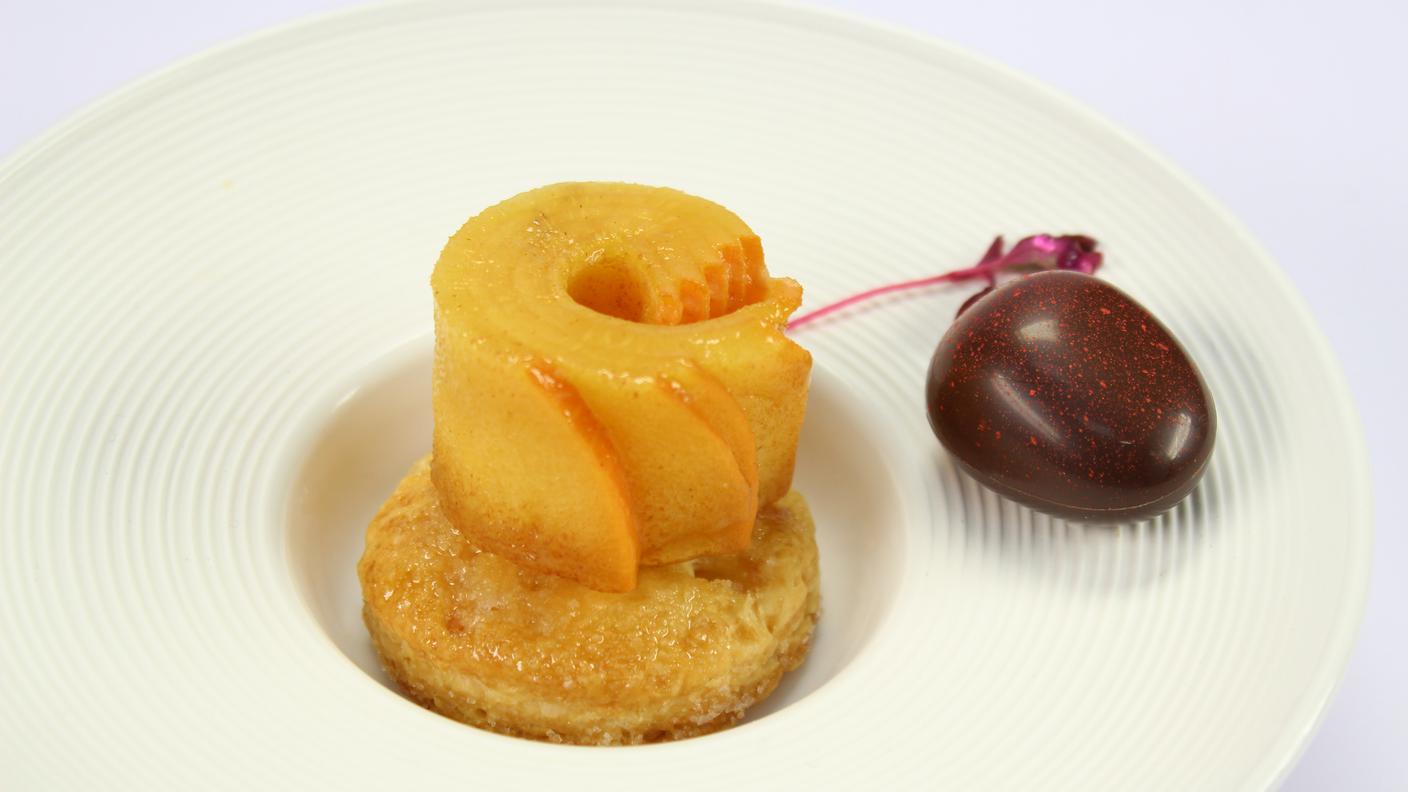 Mini Tarte Tatin di cachi