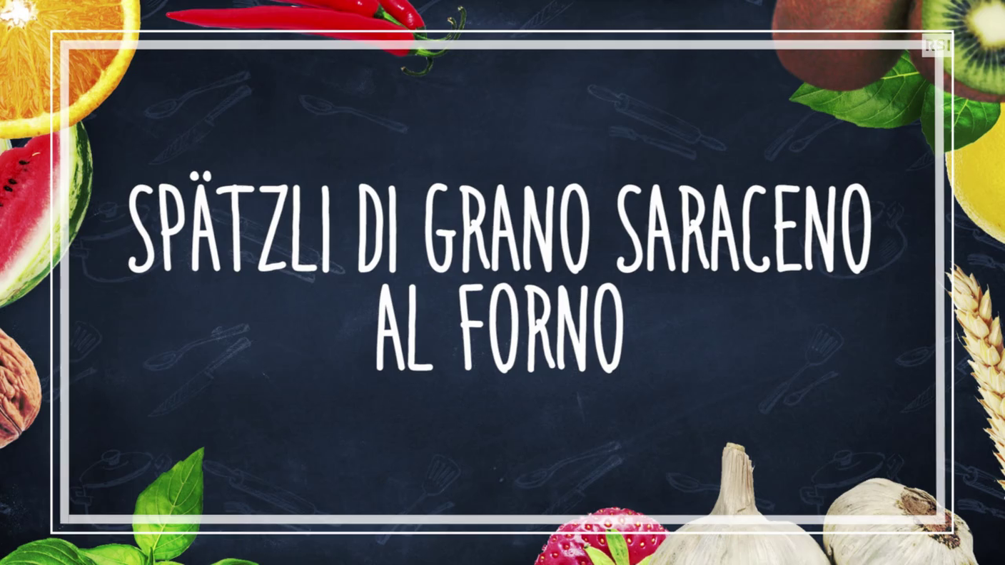 Ricetta in breve - Spätzli al forno di grano saraceno con luganighetta e verza