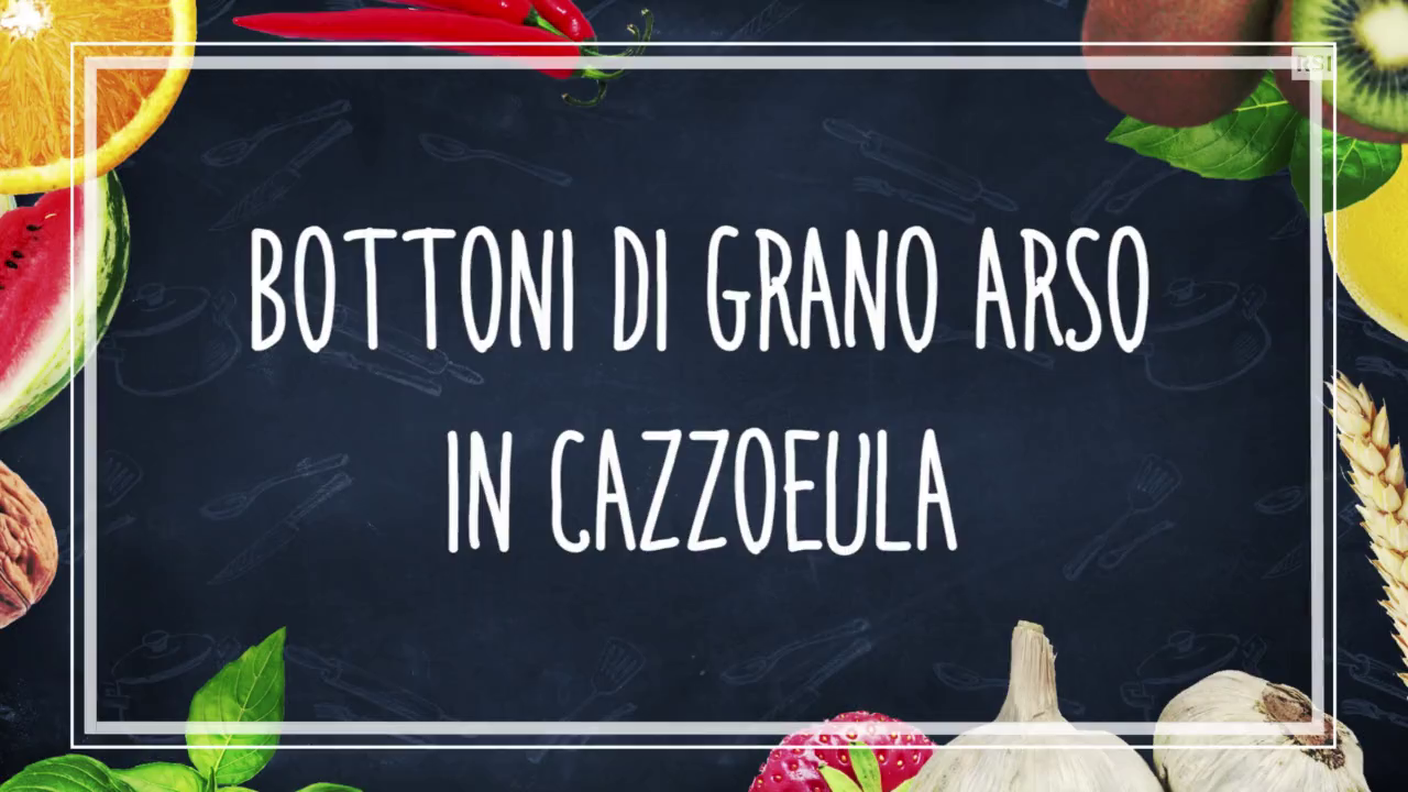Ricetta in breve - Bottoni di grano arso in cassoeula