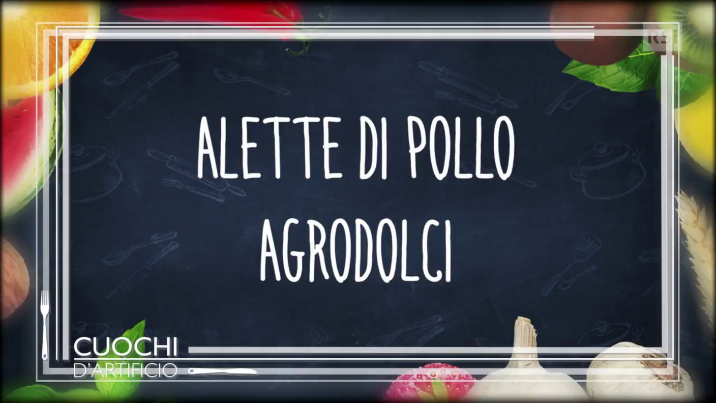 Ricetta in breve - Alette di pollo agrodolci