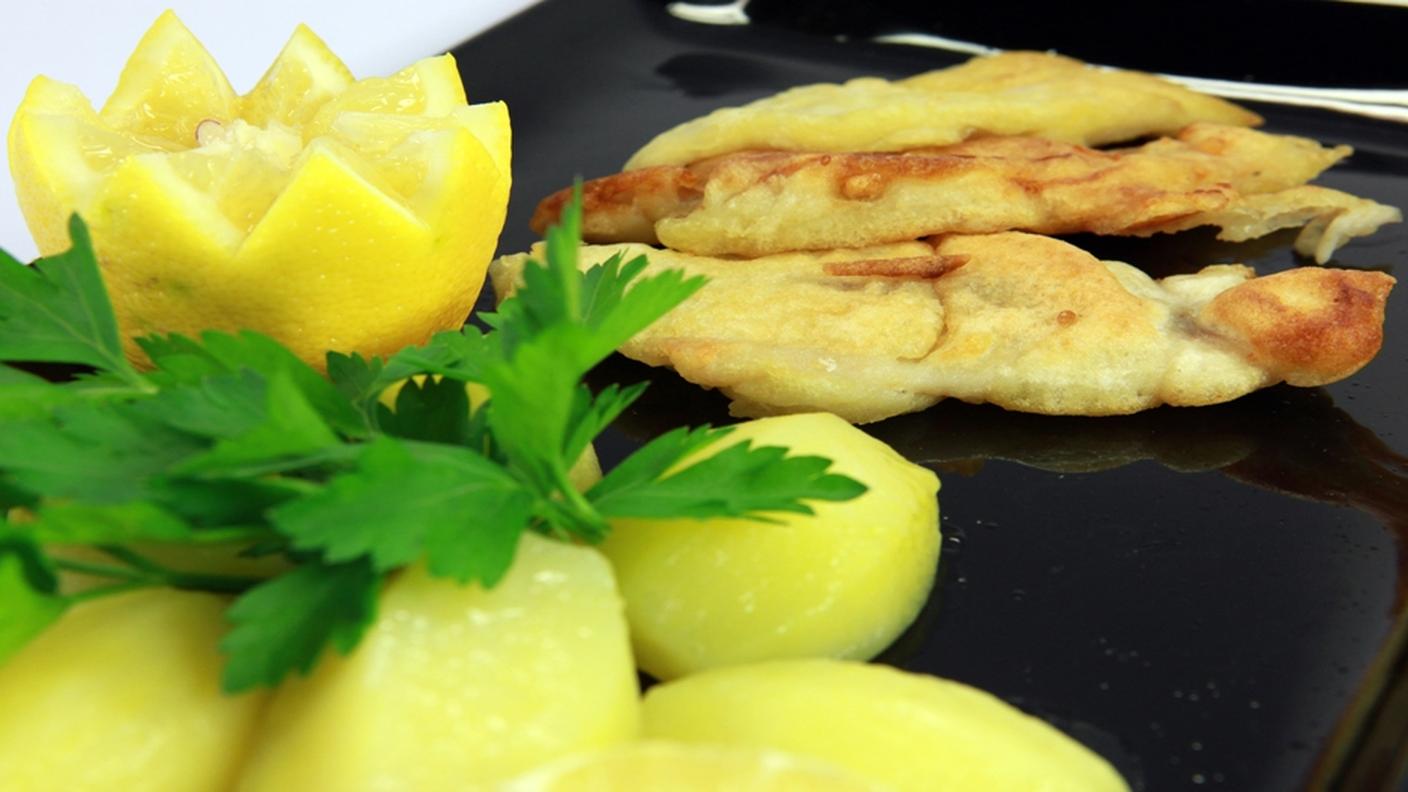 Filetto pesce persico e patate