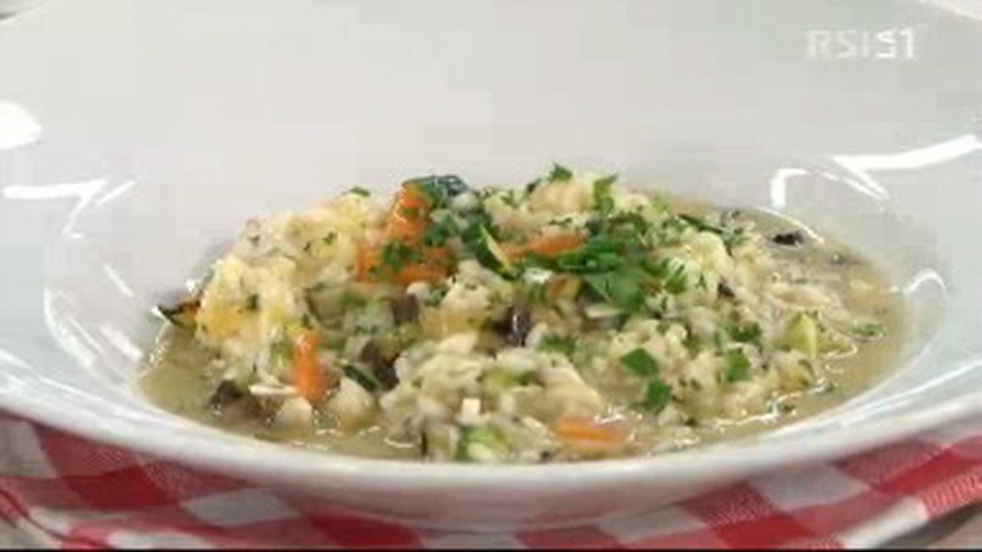 Risotto con gli avanzi