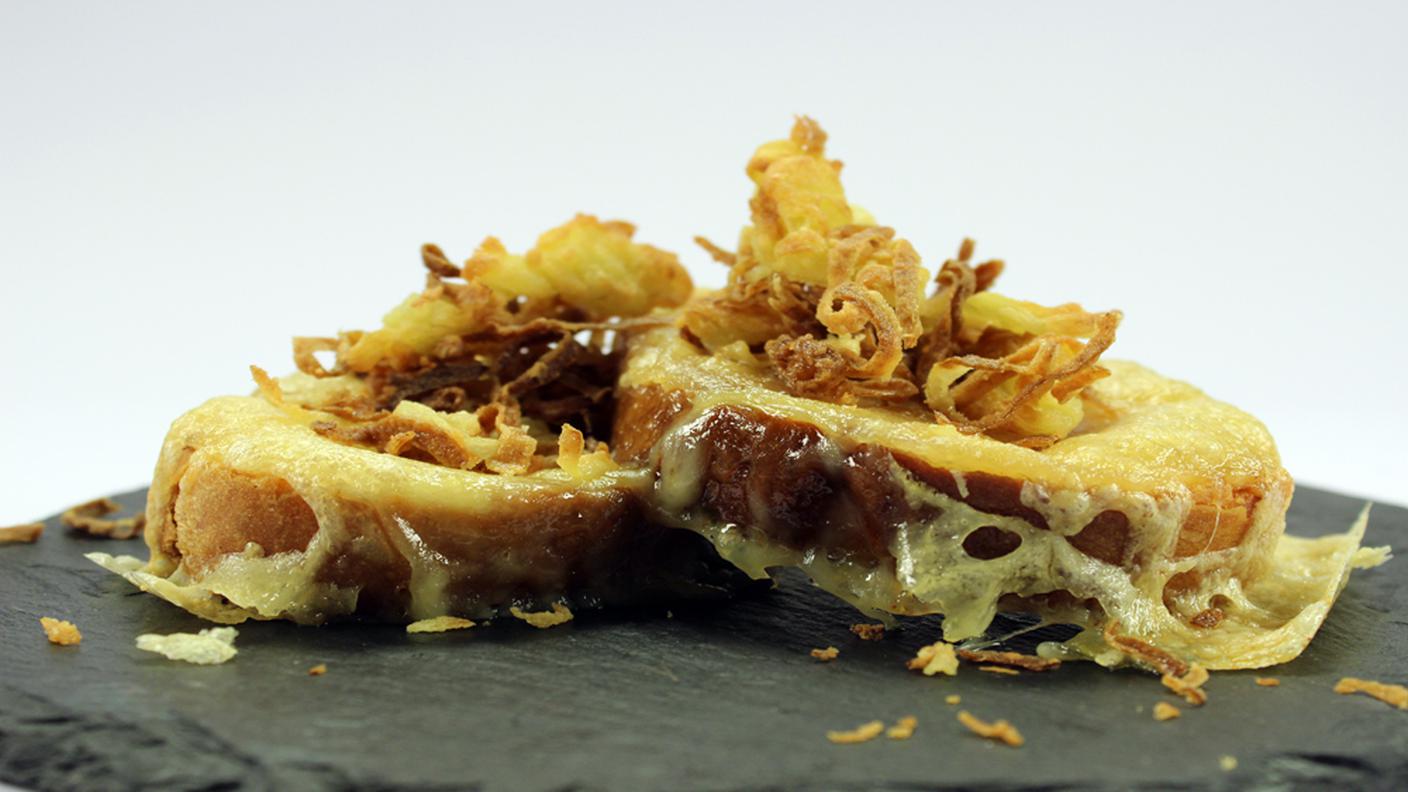 Variazione di croûte au fromage