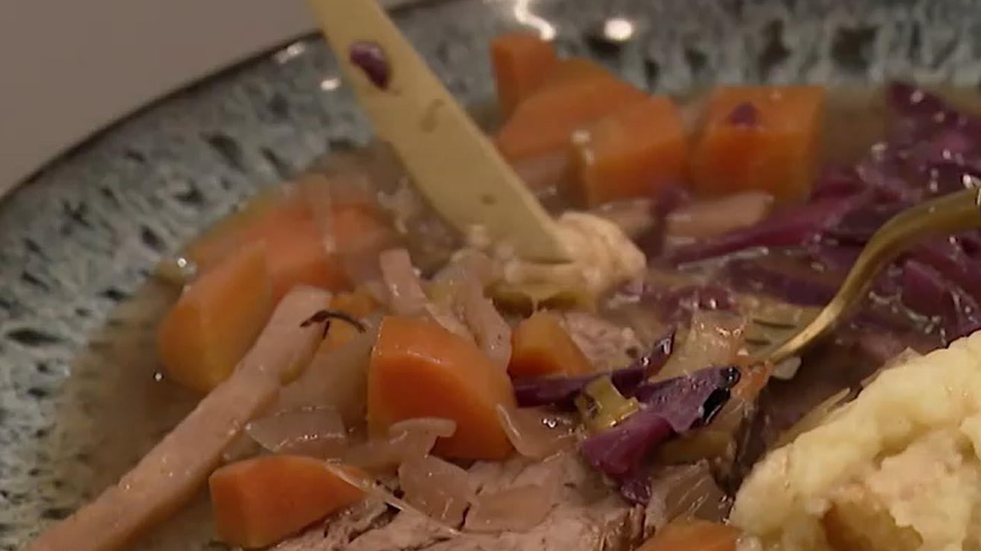piatto brasato alla tedesca