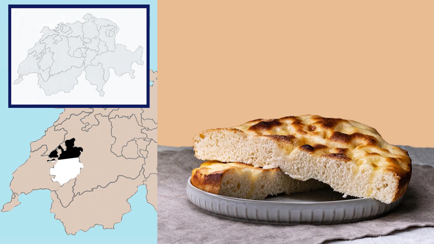 Gâteau du Vully, Friborgo, pani svizzeri, pane