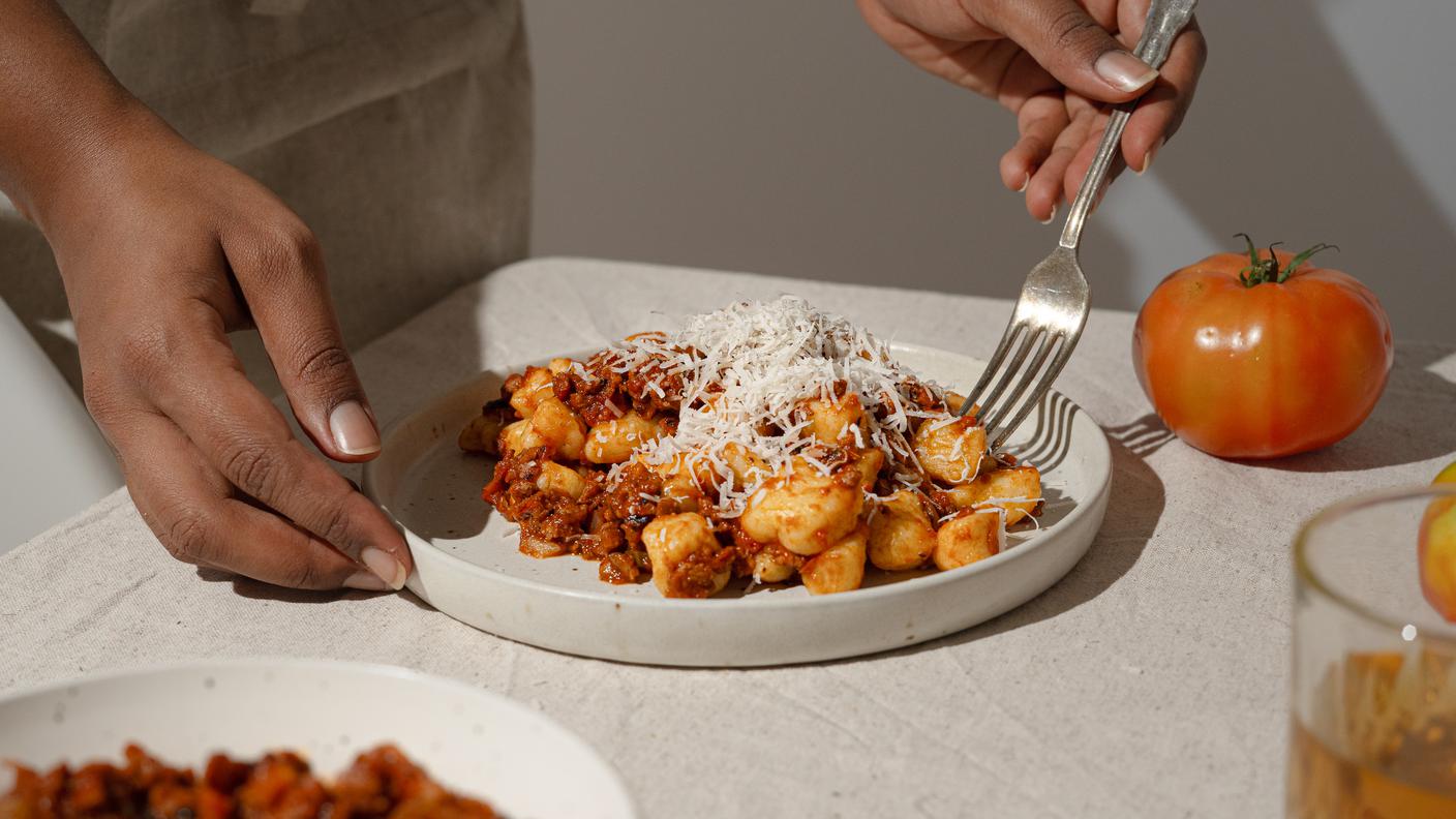 Gnocchi al ragù vegani