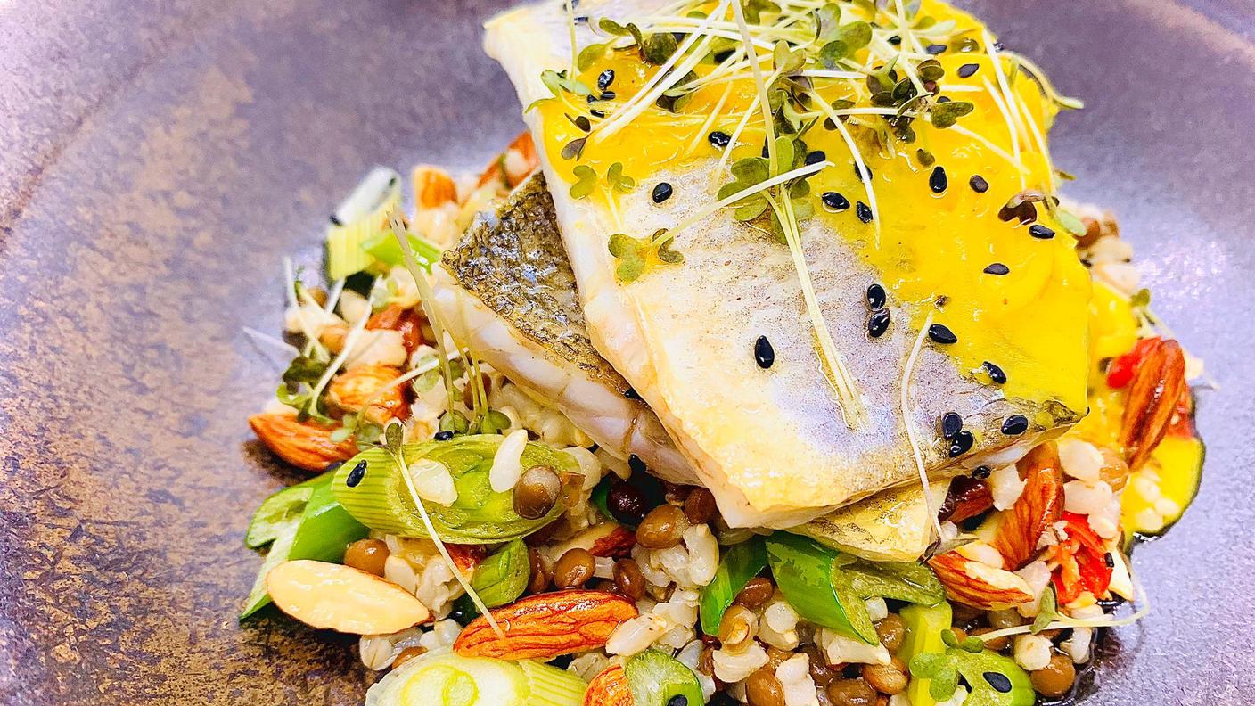 Branzino al curry