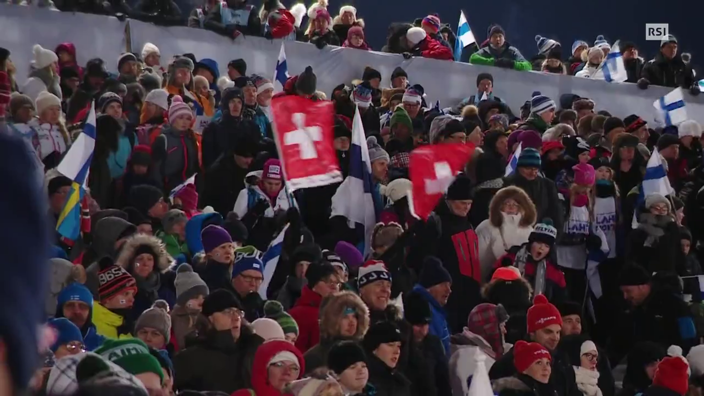 Mondiali di Lahti, il salto di Killian Peier (25.02.2017)