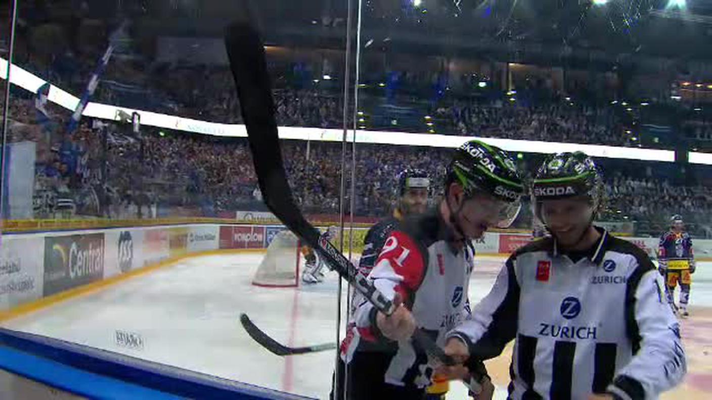 NL A, problemi di plexiglas alla Bossard Arena (13.04.2017)