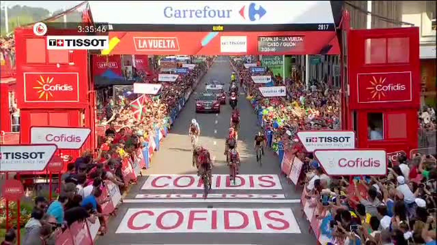 Vuelta, il servizio sulla 19a tappa (Sportsera 08.09.2017)