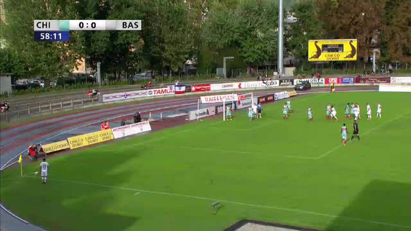 Coppa Svizzera, l'espulsione di Balanta in Chiasso - Basilea (17.09.2017)