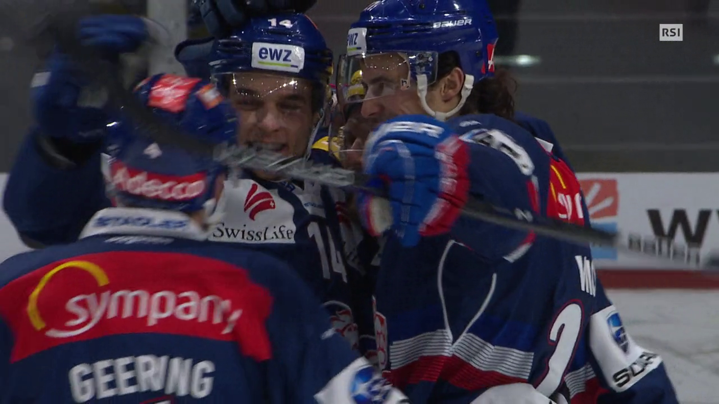 NL, il gol partita di Chris Baltisberger nell'overtime di Zurigo - Ginevra (27.11.2017)