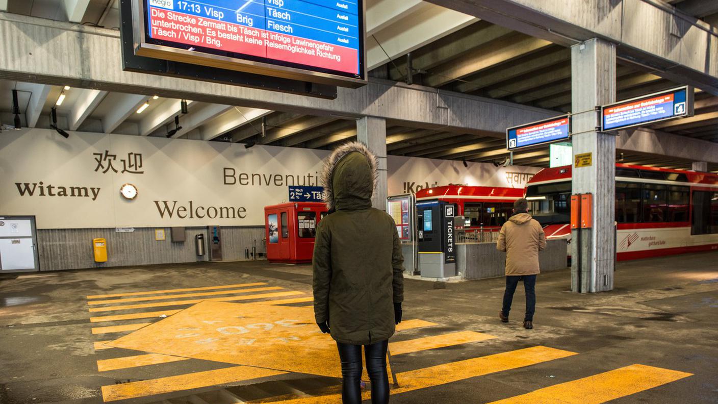 Treni per Täsch cancellati