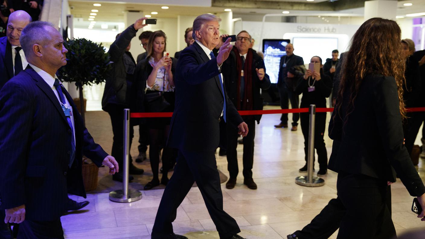 Davos gli ha riservato una calda accoglienza