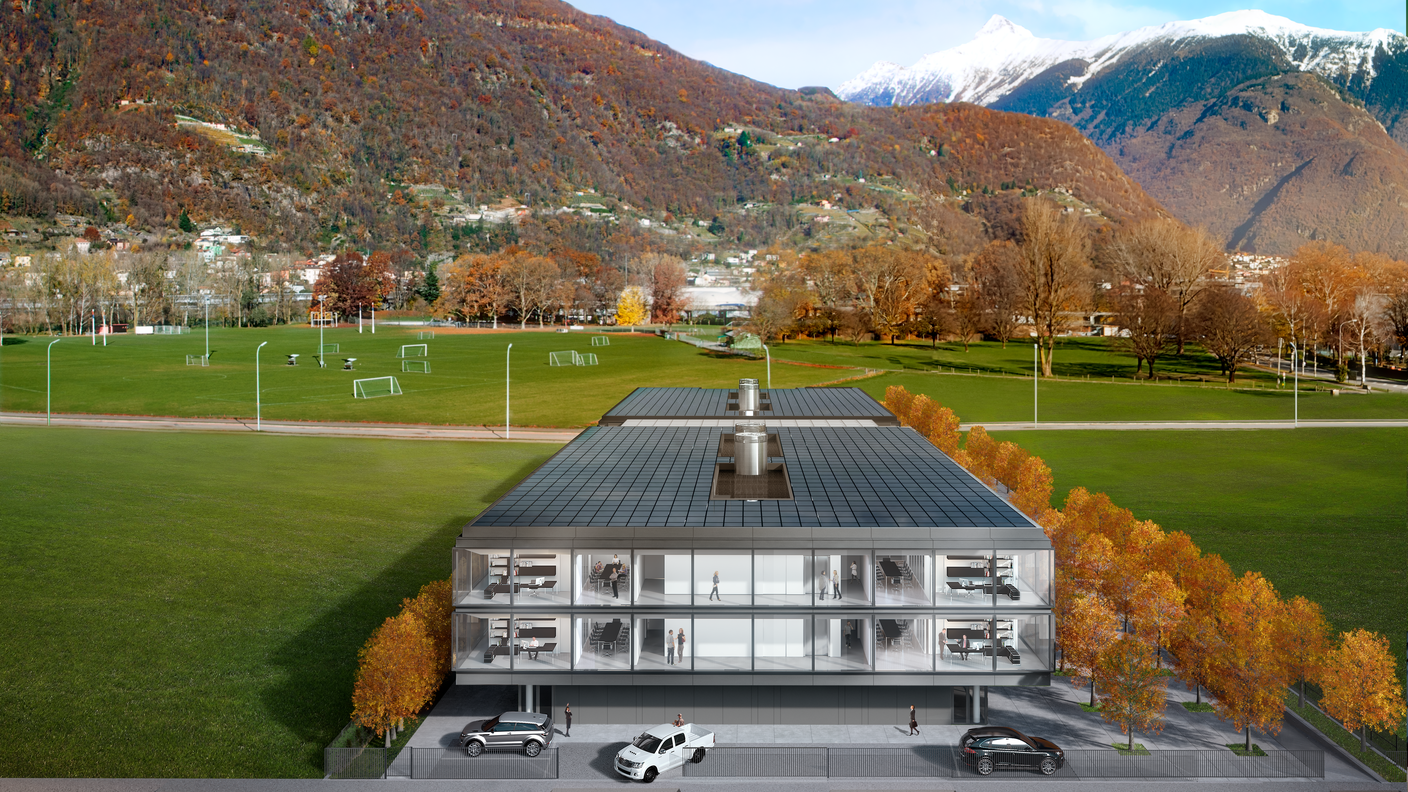 Il rendering del progetto