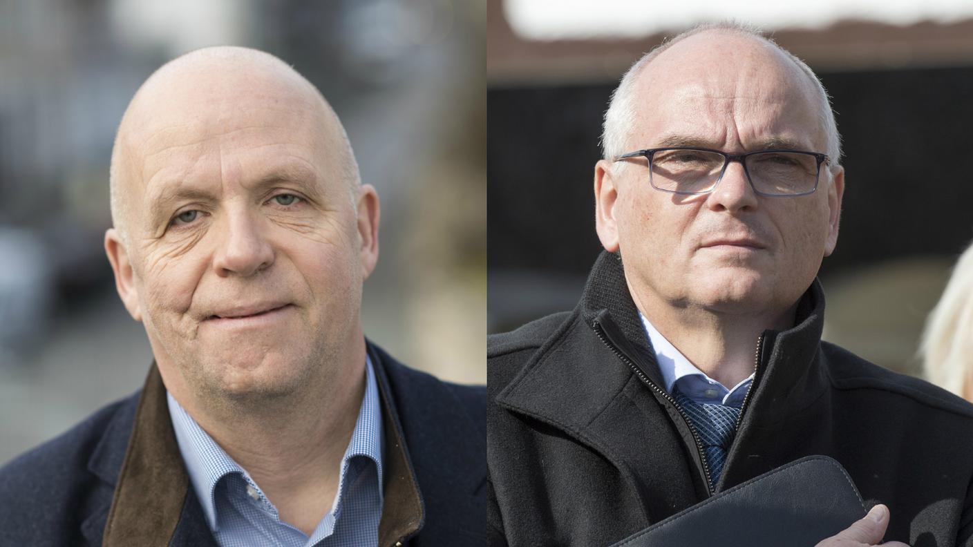 Gagnebin (PS) e Schnegg (UDC): i due candidati francofoni dell'area di sinistra e rispettivamente di quella di destra