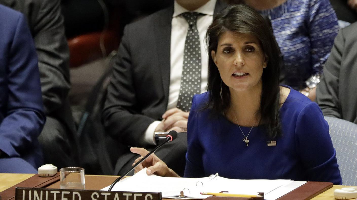 Nikki Haley all'ONU