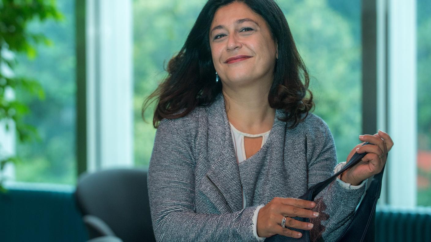 La deputata PS Pelin Kandemir nel 2015