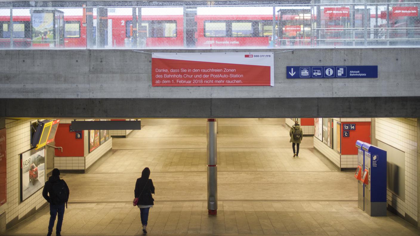 La stazione della capitale retica