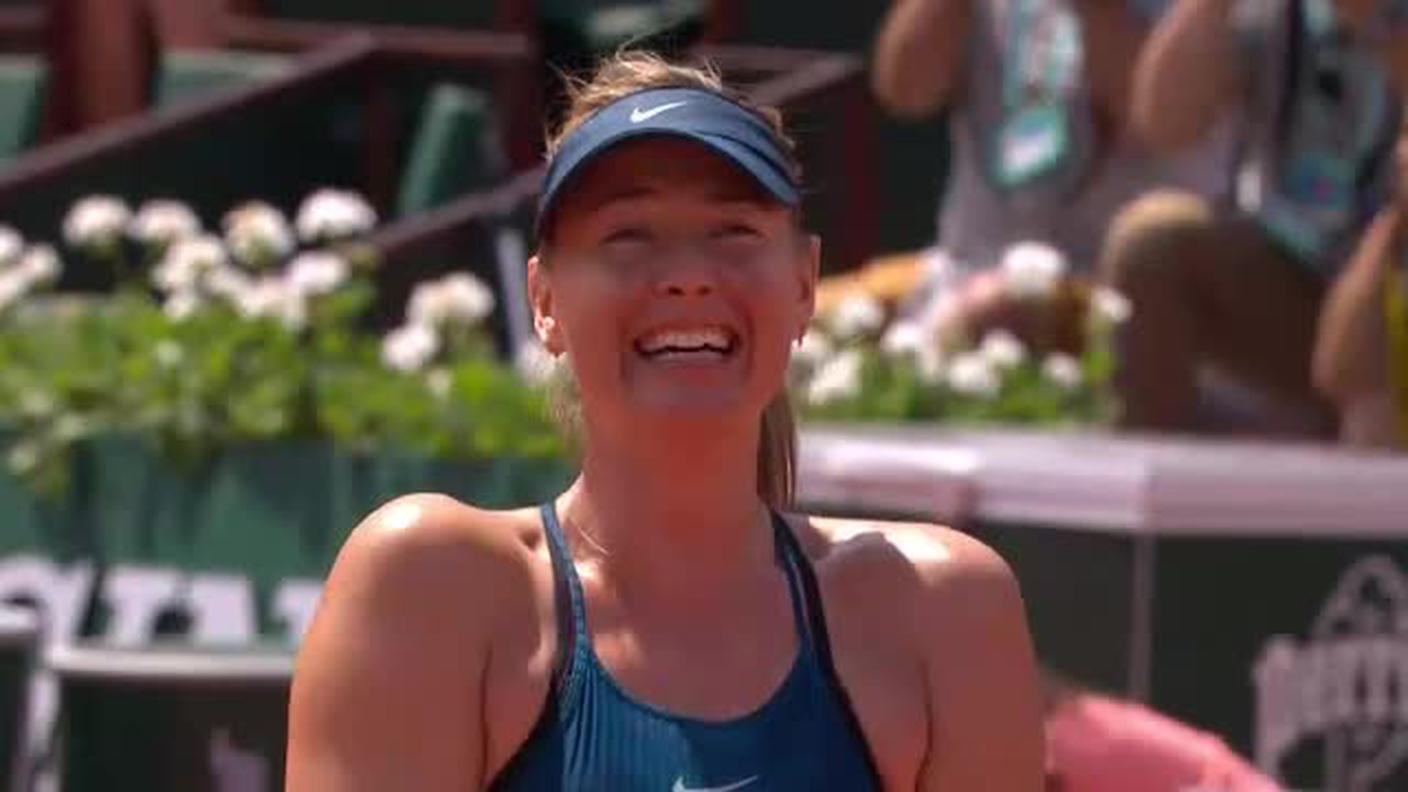 SP TENNIS ROLAND GARROS PHILIPPE CHATRIER M. SHARAPOVA (RUS)-K. PLISKOVA (CZE)