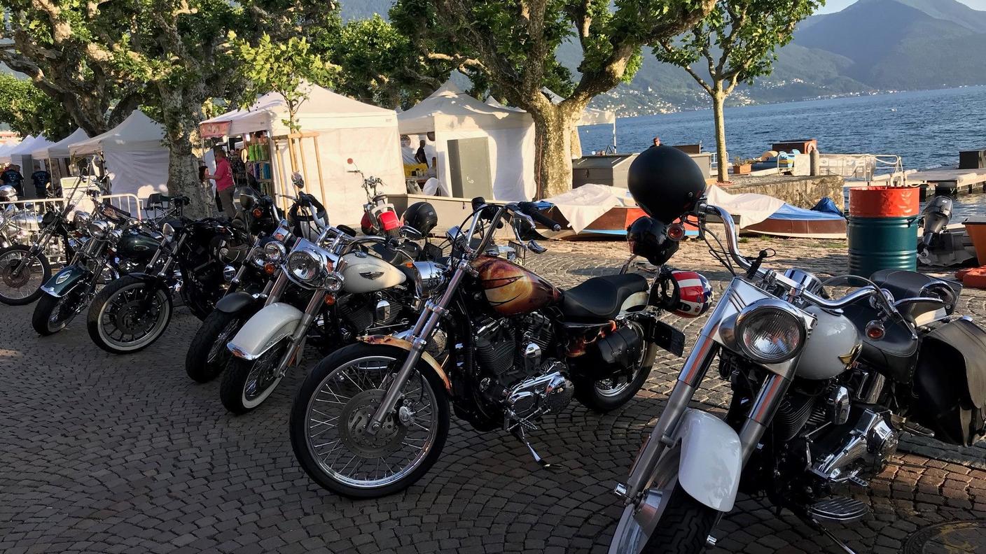 Oltre 400 bikers hanno raggiunto nel weekend il lungolago asconese
