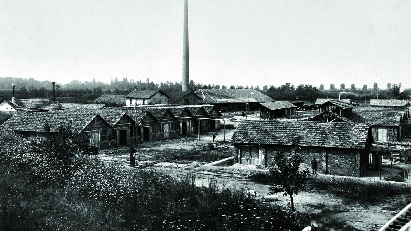 Veduta panoramica dello stabilimento