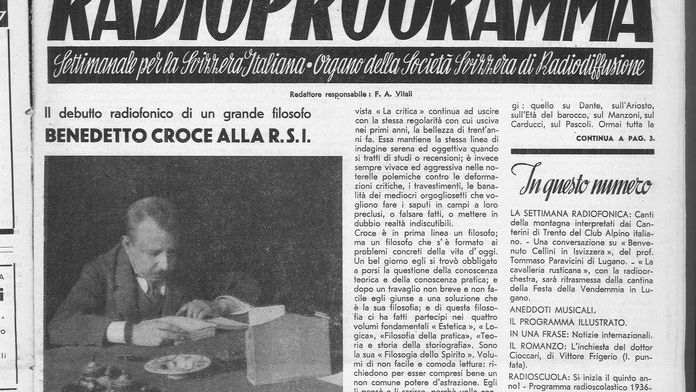 Radioprogramma, 3.10.1936