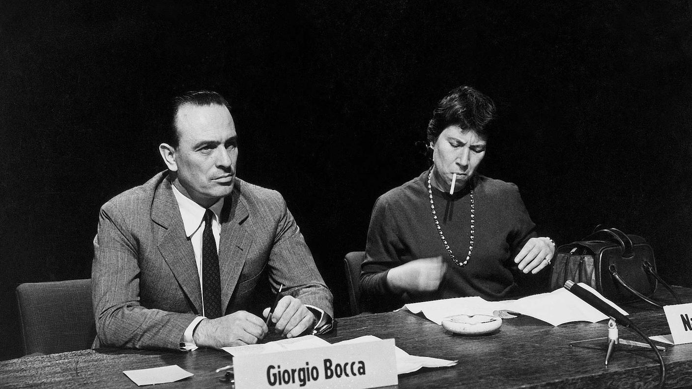Giorgio Bocca e Natalia Ginzburg (primi anni Sessanta)