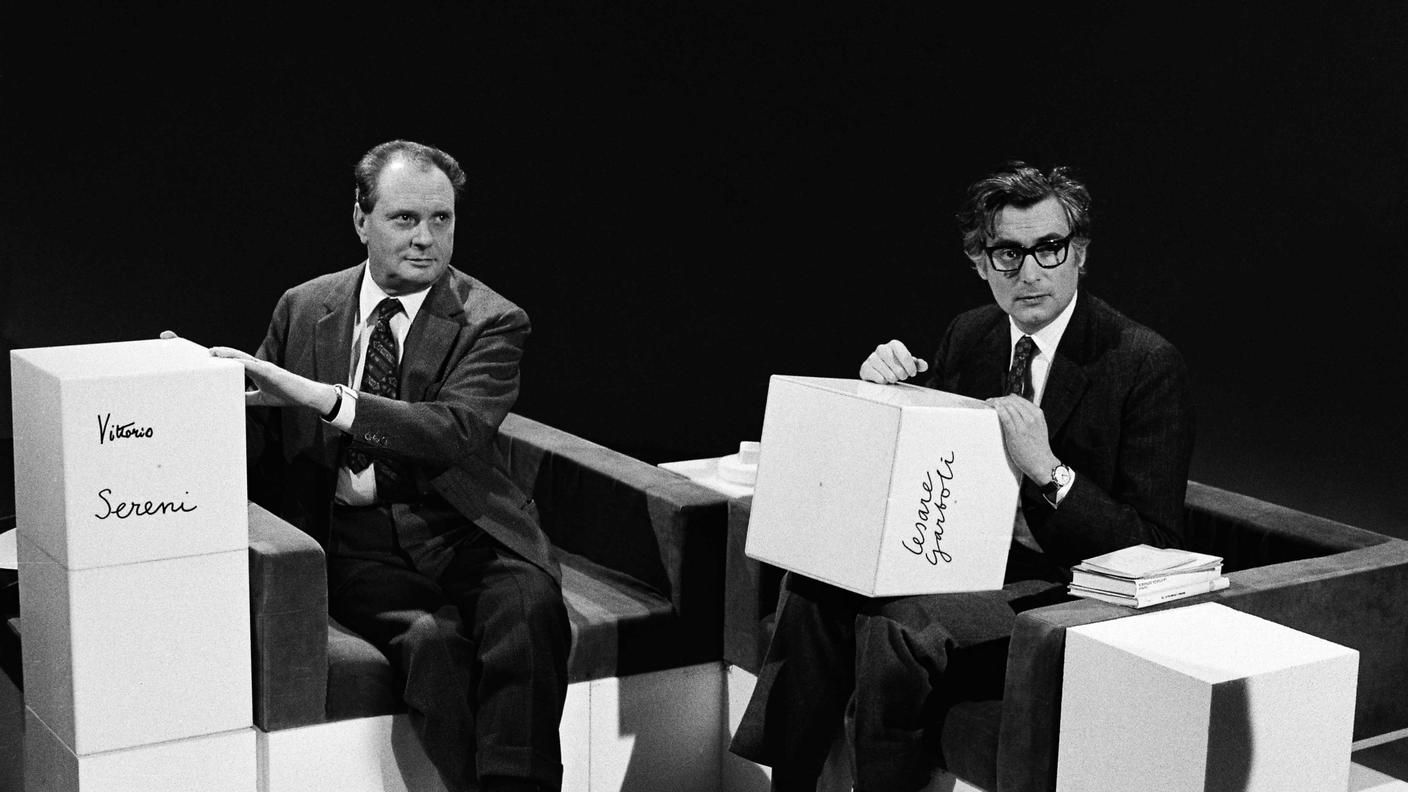 Vottorio Sereni e Cesare Garboli (1970)