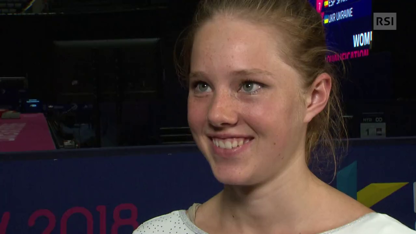 European Championships, l'intervista a Thea Brogli (02.08.2018)