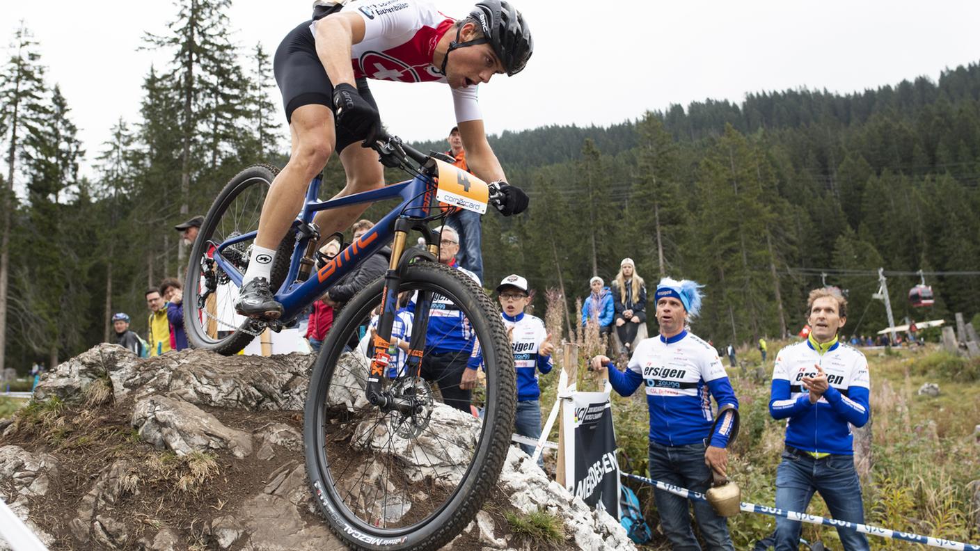 Il ticinese in azione a Lenzerheide